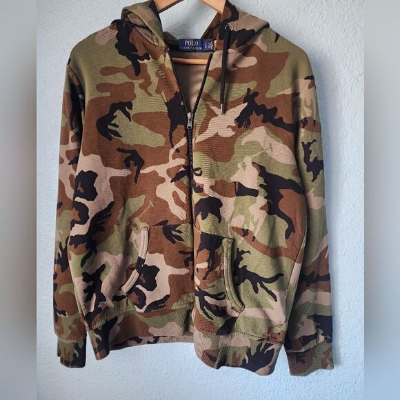 Polo Ralph Lauren Camouflage Hoodie - Picture 2 of 13
